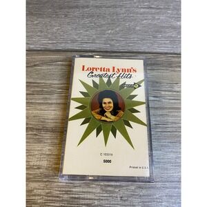 Loretta‎ Lynn Greatest Hits Cassette Tape Decca 73-5000 Vintage Country Music